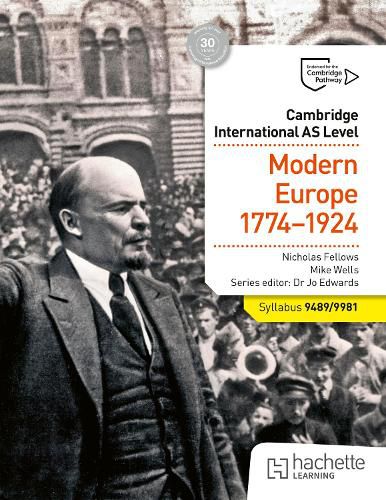 Cover image for Cambridge International AS Level History: Modern Europe 1774-1924