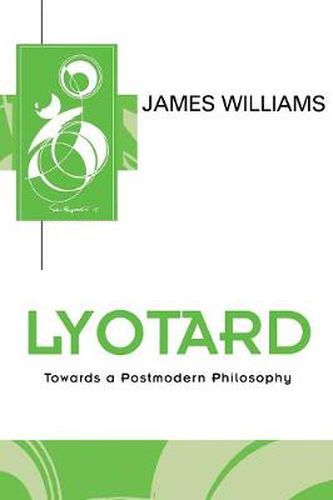 Cover image for Lyotard: Towards a Modern Philosophy