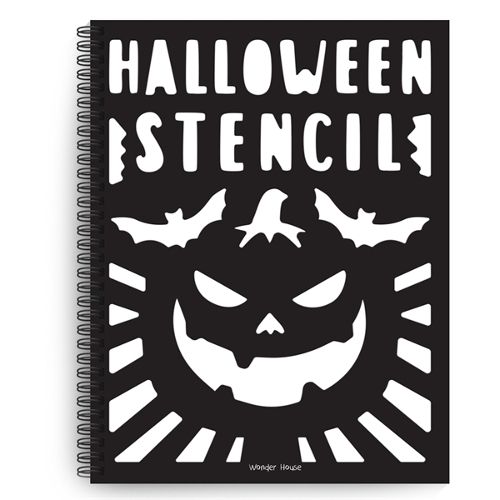 Cover image for Stencil Book Halloween