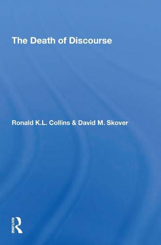 Cover image for The Death of Discourse
