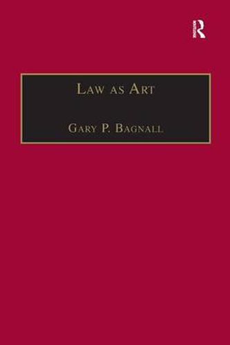 Cover image for Law as Art