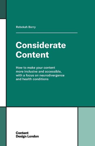 Cover image for Considerate Content