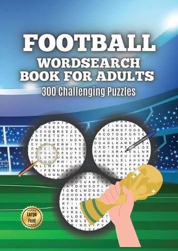 Cover image for Football Wordsearch Book for Adults