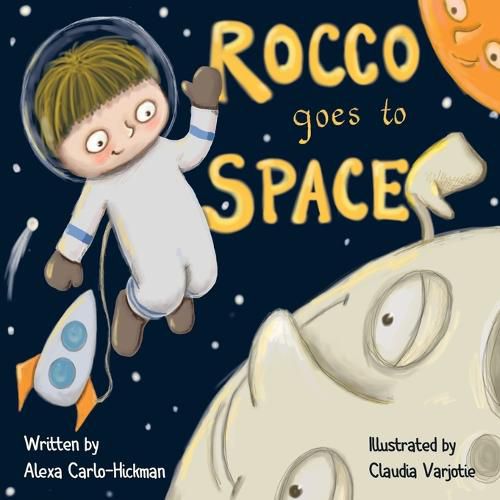 Cover image for Rocco Goes to Space