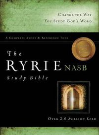 Cover image for NASB Ryrie Study Bible, Burgundy Genuine Leather, Red Letter