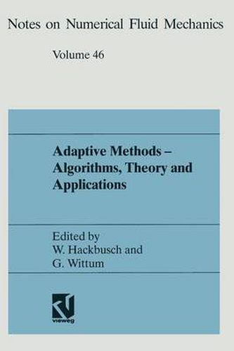 Cover image for Adaptive Methods - Algorithms, Theory and Applications: Proceedings of the Ninth GAMM-Seminar Kiel, January 22-24, 1993