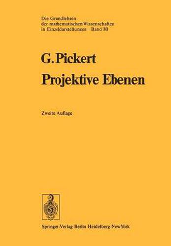 Cover image for Projektive Ebenen