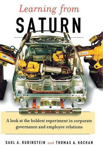 Cover image for Learning from Saturn