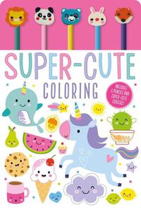 Cover image for Super-Cute Coloring