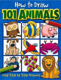 Cover image for How to Draw 101 Animals: Volume 1