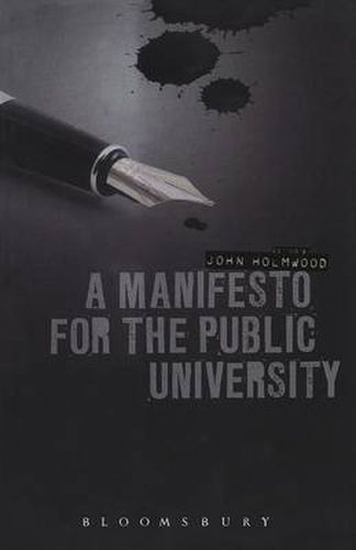 Cover image for A Manifesto for the Public University