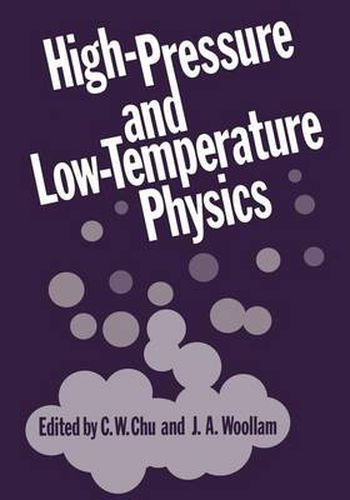Cover image for High-Pressure and Low-Temperature Physics