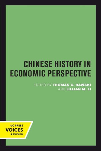 Cover image for Chinese History in Economic Perspective