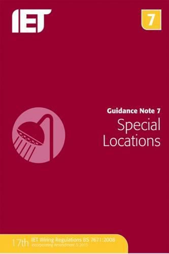 Cover image for Guidance Note 7: Special Locations