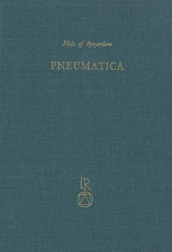 Cover image for Pneumatica: The First Treatise on Experimental Physics