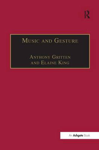 Cover image for Music and Gesture