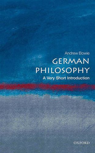 Cover image for German Philosophy: A Very Short Introduction