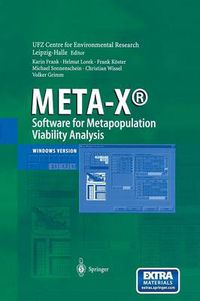 Cover image for META-X (R)-Software for Metapopulation Viability Analysis