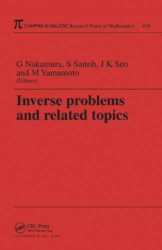 Cover image for Inverse problems and related topics