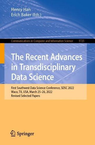 Cover image for The Recent Advances in Transdisciplinary Data Science