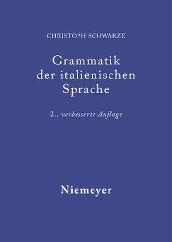 Cover image for Grammatik der italienischen Sprache