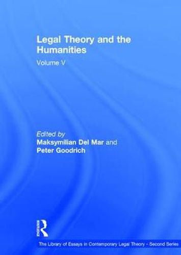 Cover image for Legal Theory and the Humanities: Volume V