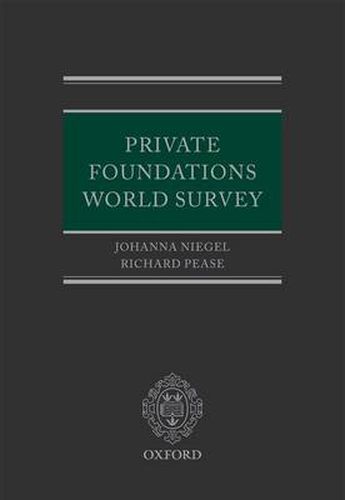 Cover image for Private Foundations World Survey