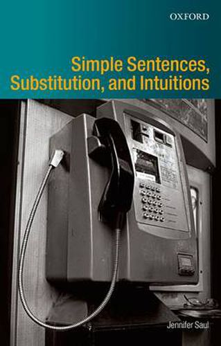 Cover image for Simple Sentences, Substitution, and Intuitions