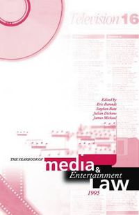 Cover image for The Yearbook of Media and Entertainment Law: Volume 1, 1995