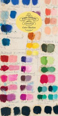 Cover image for John Derian Paper Goods: Color Studies 80-Page Notepad