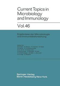 Cover image for Current Topics in Microbiology and Immunology / Ergebnisse der Mikrobiologie und Immunitatsforschung