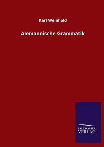 Cover image for Alemannische Grammatik