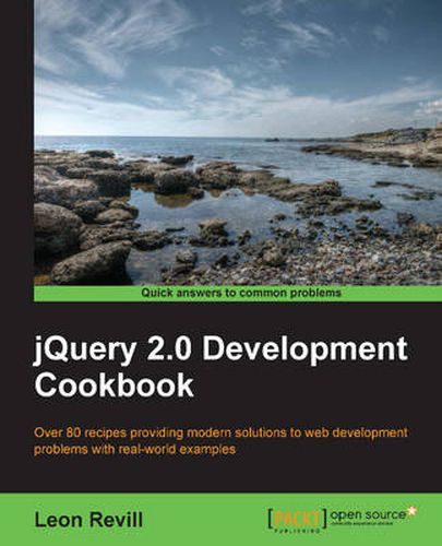 Cover image for jQuery 2.0 Development Cookbook