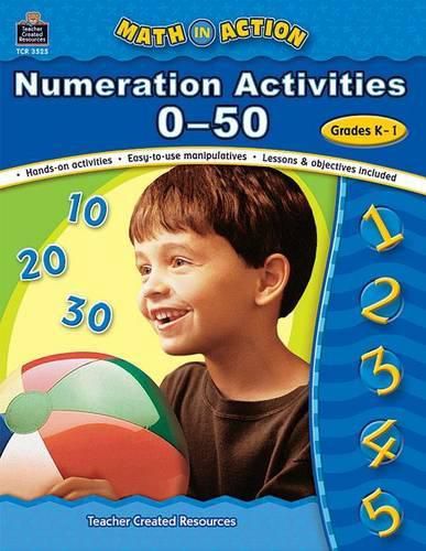 Cover image for Math in Action: Numeration Activities 0-50