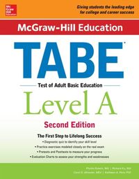 Cover image for McGraw-Hill Education TABE Level A, Second Edition