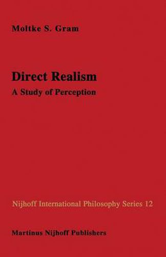Cover image for Direct Realism: A Study of Perception
