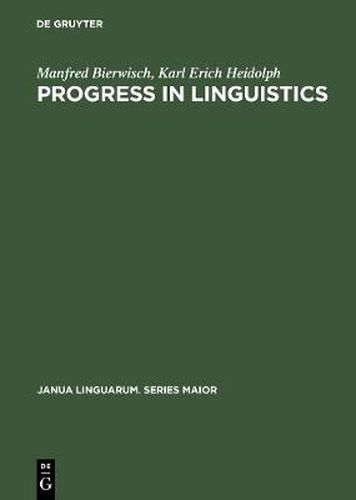 Cover image for Progress in Linguistics: A Collection of Papers