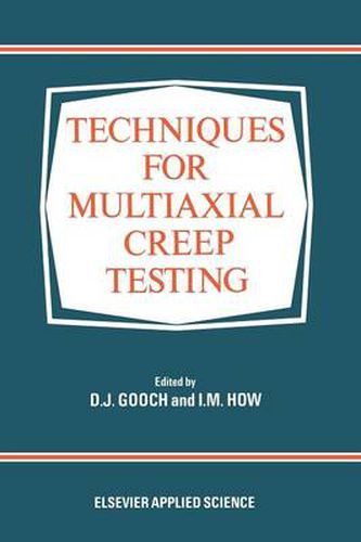 Cover image for Techniques for Multiaxial Creep Testing