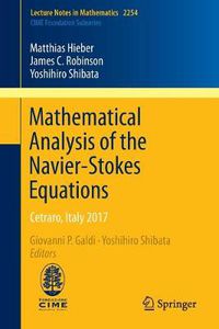 Cover image for Mathematical Analysis of the Navier-Stokes Equations: Cetraro, Italy 2017