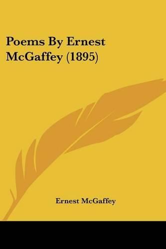 Cover image for Poems by Ernest McGaffey (1895)