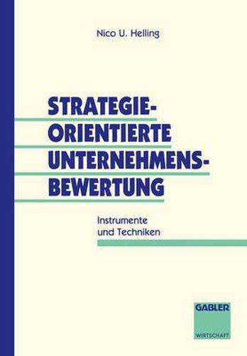 Cover image for Strategieorientierte Unternehmensbewertung