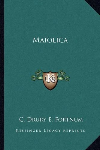 Cover image for Maiolica