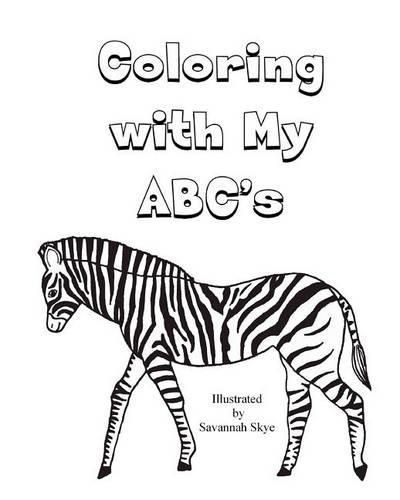 Cover image for Coloring with My ABC's