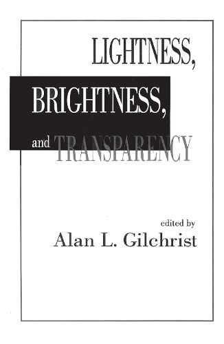 Cover image for Lightness, Brightness and Transparency