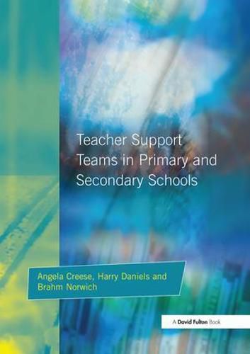 Cover image for Teacher Support Teams in Primary and Secondary Schools