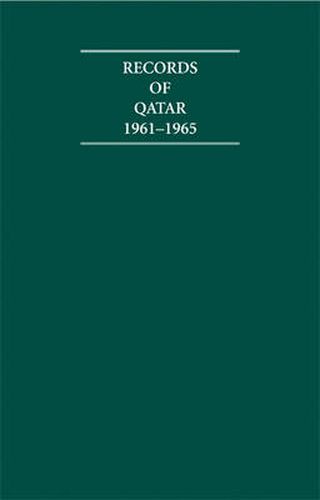 Cover image for Records of Qatar 1961-1965 5 Volume Hardback Set