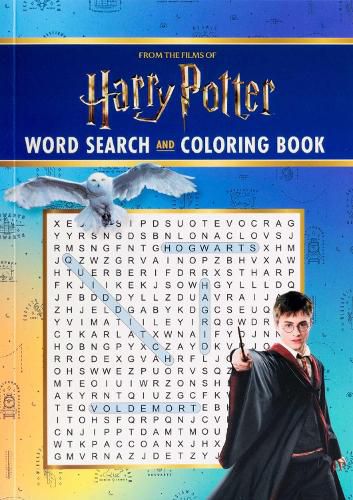 Cover image for Harry Potter Word Search and Coloring Book