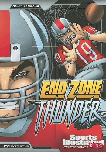 Cover image for End Zone Thunder (Sports Illustrated Kids Graphic Novels)