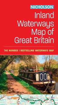 Cover image for Nicholson Inland Waterways Map of Great Britain