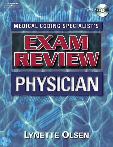 Cover image for Medical Coding Specialist's Exam Review Physician (Book Only)